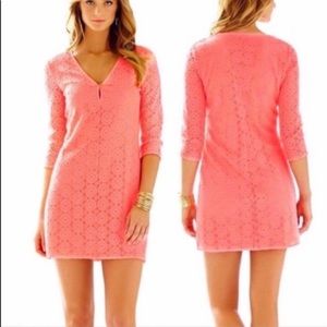 Lily Pulitzer Lamora Lace long sleeve dress